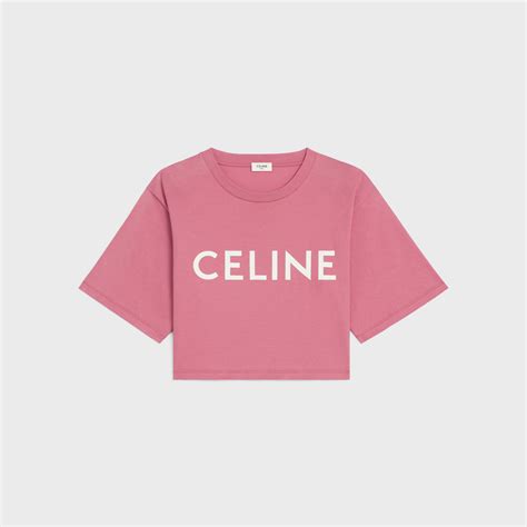 celine cropped t shirt|celine ready to wear.